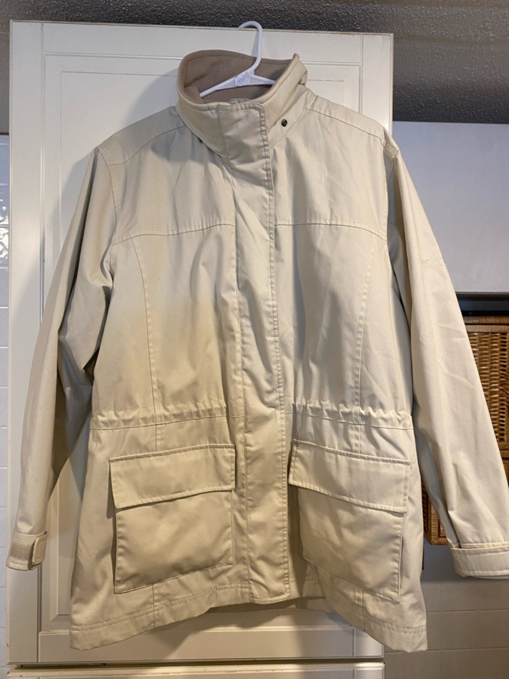 Pacific trail Women's Cream coat size medium 4:18